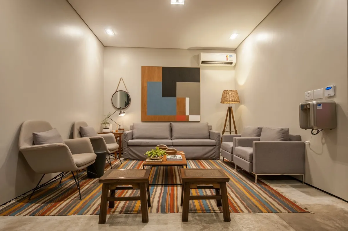 Sala de estar da sede